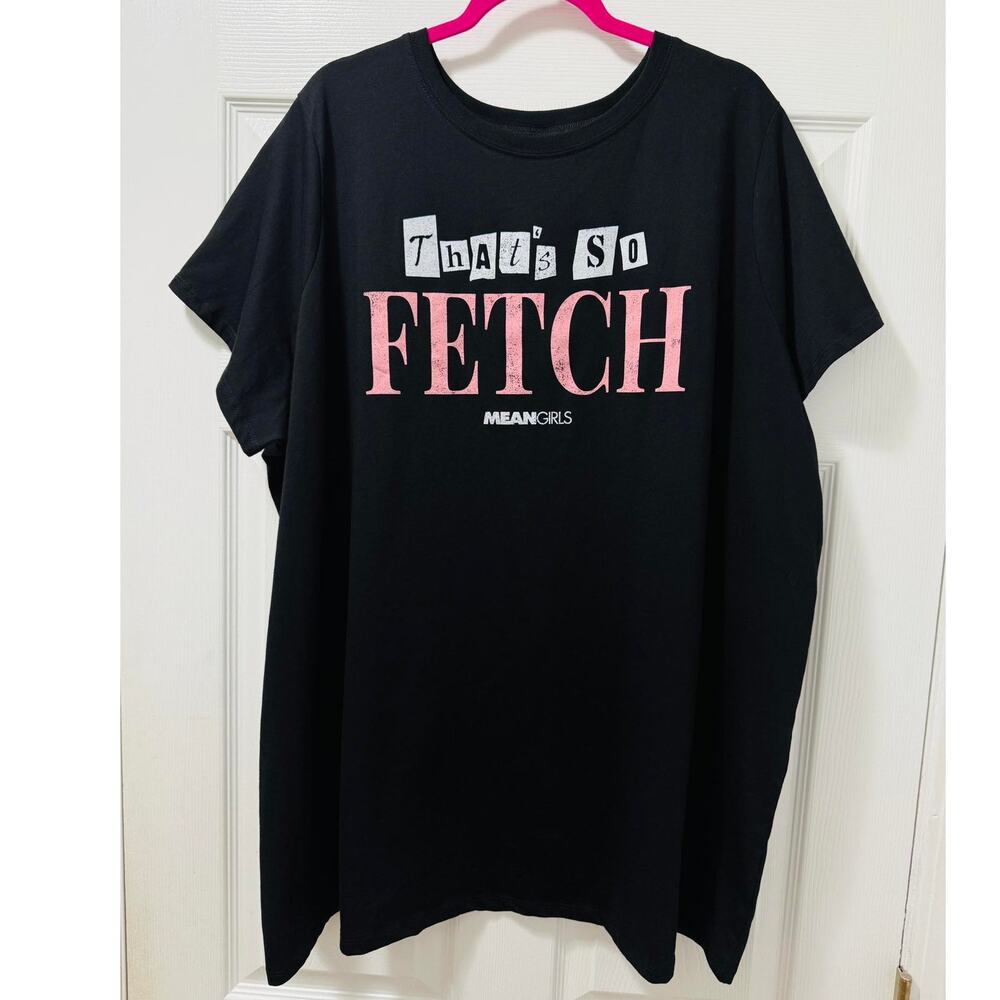 Torrid 5 (5X 28) Classic Fit Mean Girls That's‎ So Fetch Graphic Tee T shirt New